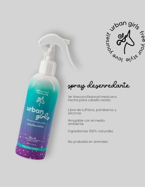 Spray para cabello rizado desenredante para niña Urban Curls 240 ml