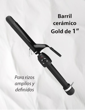 Tenaza de cabello Stylecraft scsc100b 25 mm de cerámica