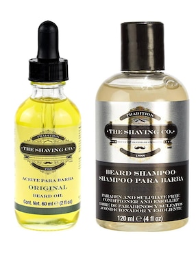 Kit shampoo para barba y aceite The Shaving CO