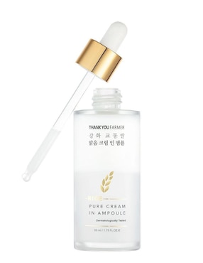 Sérum hidratante facial Rice Pure Cream In Ampoule Thank You Farmer todo tipo piel