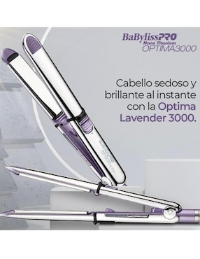 Alaciadora Babyliss Pro BNTLV3000TES placas de nano titanium