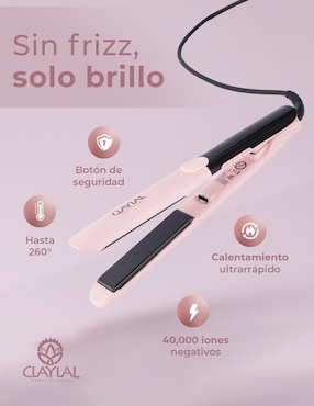 Alaciadora Claylal Profesional MD209 placas de cerámica - turmalina