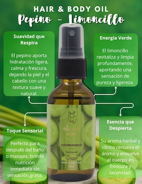 Aceite Oleum Vitae de pepino 60 ml