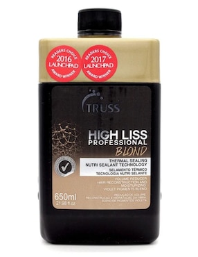 Tratamiento capilar High liss blond alaciante Truss alisador