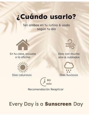 Set protector solar FPS 50 EveryDay She is Skincare