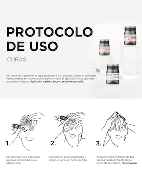 Tratamiento para cuero cabelludo Cure Antichute anticaída Kerastase Genesis