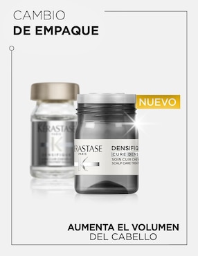 Tratamiento para cuero cabelludo densificante para mujeres dens cure femme de 6ml voluminizante Kerastase