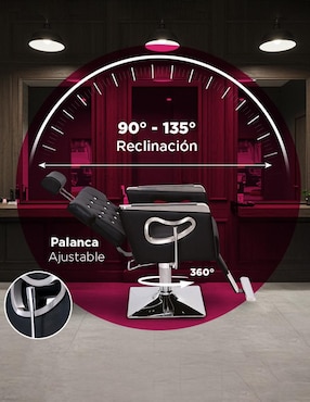 Sillón para barbería adulto Vanlig