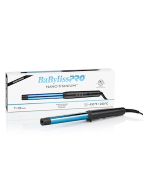 Rizadora de cabello Babyliss Pro BNTWMB100UC 25 mm de nano titanium
