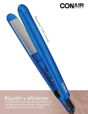 Set alaciadora Conair CS91CBLTC placas de cerámica