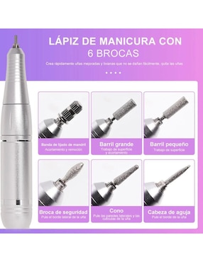 Set manicure eléctrico Lab.g