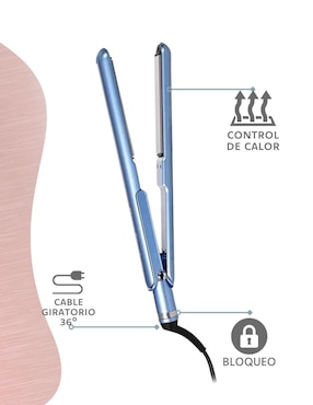 Alaciadora Babyliss Pro Bnt4093 placas de nano titanium