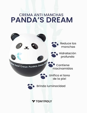Tratamiento facial crema Panda s Dream & Mascarilla Tomatox antimanchas Tony Moly