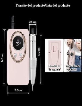 Set manicure eléctrico Belug