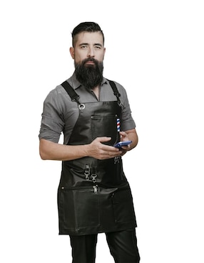 Mandil completo para barbería Barbest