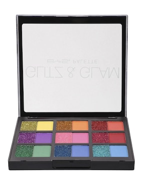 Paleta de sombras para ojos BYS 18 tonos