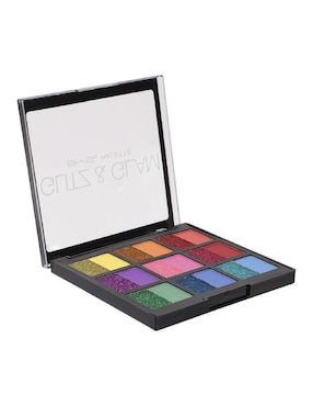 Paleta de sombras para ojos BYS 18 tonos