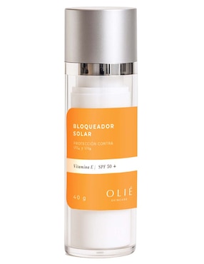 Bloqueador solar FPS 50+ con vitamina E/ SPF 50+ Olié 40 g