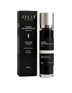 Limpiador facial Jabón antioxidante Olié para eliminar el brillo