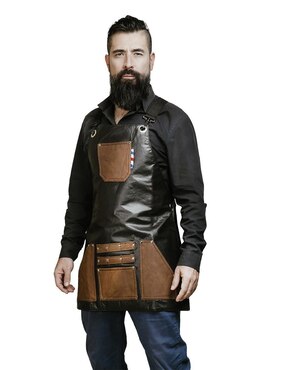 Mandil completo para barbería Barbest