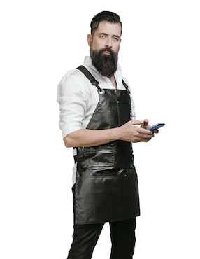 Mandil completo para barbería Barbest