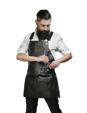 Mandil completo para barbería Barbest