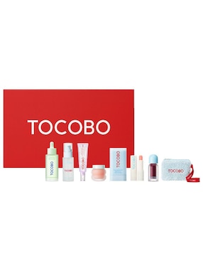 Set tratamiento facial Glow & Moist Beauty Box Skincare Coreano hidratante Tocobo