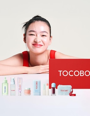 Set tratamiento facial Glow & Moist Beauty Box Skincare Coreano hidratante Tocobo