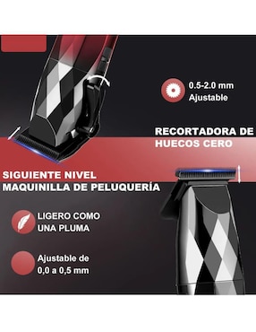 Juego de peluquería Belug 20 piezas