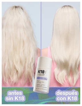 Tratamiento capilar Leave-In Molecular Repair Hair Mask X Future Society reparador K18