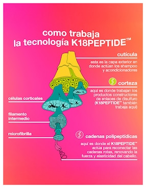 Tratamiento capilar Leave-In Molecular Repair Hair Mask X Future Society reparador K18