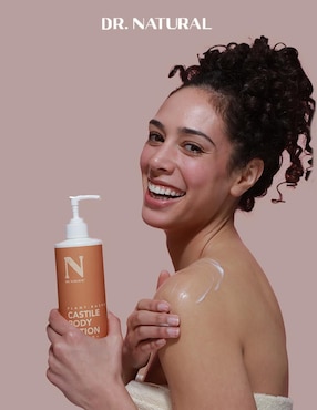 Crema para rostro y cuerpo recomendada para hidratar día y noche Dr Natural todo tipo de piel
