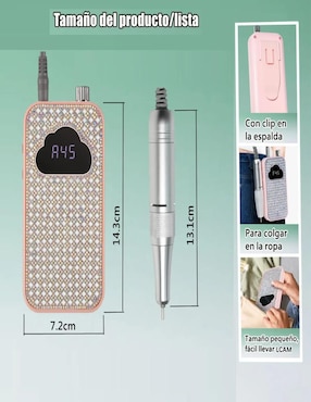 Set manicure eléctrico Belug
