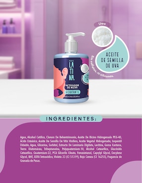 Crema para cabello rizado Activador de rizos Latina para hidratar