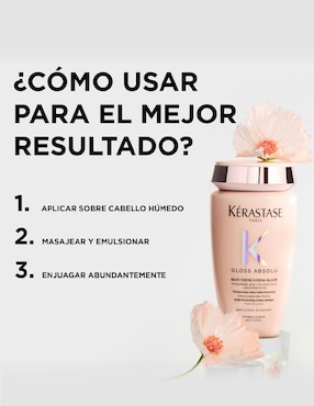 Shampoo anti frizz Bain Crème Hydra-Glaze Kerastase 250 ml