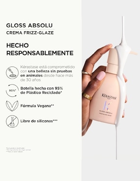 Crema para cabello seco Frizz-Glaze Cream Kerastase para antifrizz