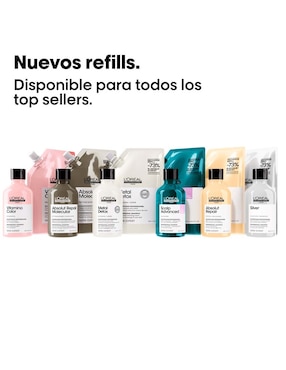 Shampoo reparador para cabello maltratado Refill Loreal Professionnel Absolut Repair Molecular 500 ml