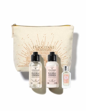 Kit tratamiento para cuerpo Cherry minis hidratante Loccitane