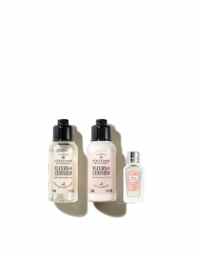 Kit tratamiento para cuerpo Cherry minis hidratante Loccitane