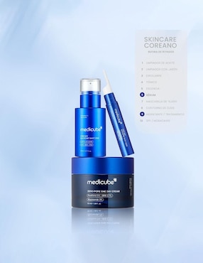 Set tratamiento facial Zero Pore purificador Medicube
