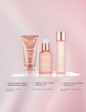 Set tratamiento facial Pack Triple Collagen – Reafirmante & Luminosidad reafirmante antiedad Medicube