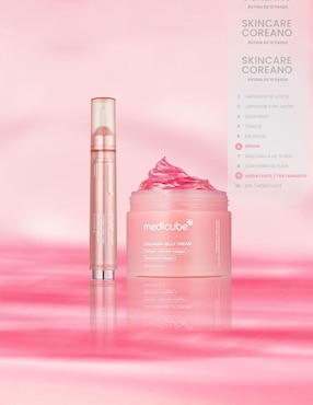 Set tratamiento facial Triple Collagen Care System – Reparación Profunda reparador Medicube