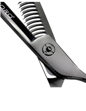 Tijeras para peluquería Kokoro punta redonda black