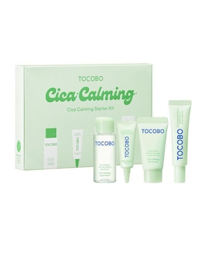 Kit tratamiento facial Travel Cica Calming hidratante Tocobo