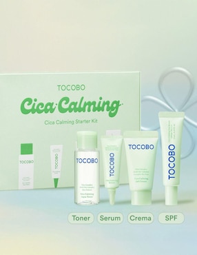 Kit tratamiento facial Travel Cica Calming hidratante Tocobo
