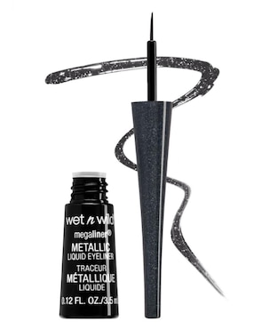 Delineador líquido para ojos brillante Wet N Wild