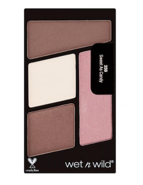 Paleta de sombras Wet N Wild 4 tonos