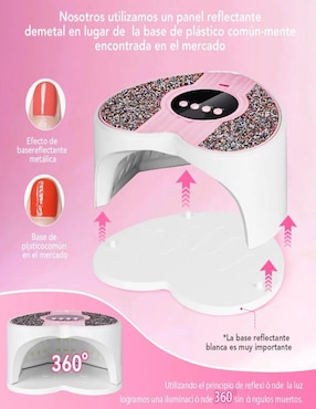 Lámpara LED para uñas Belug