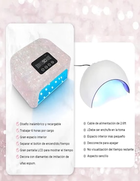 Lámpara LED para uñas Belug