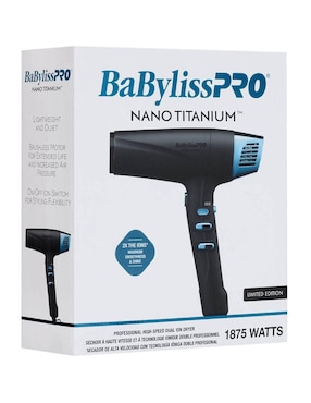 Secadora de cabello Babyliss Pro Nano Titanium BNTTB9100